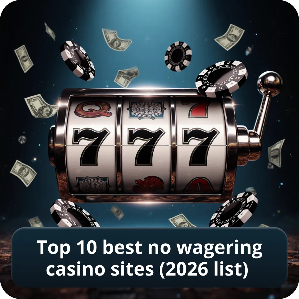 Top 10 best no wagering casino sites (2026 list)