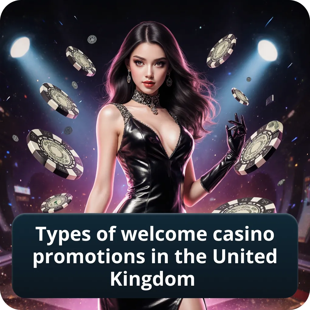 Types of welcome casino promotions in the United Kingdom