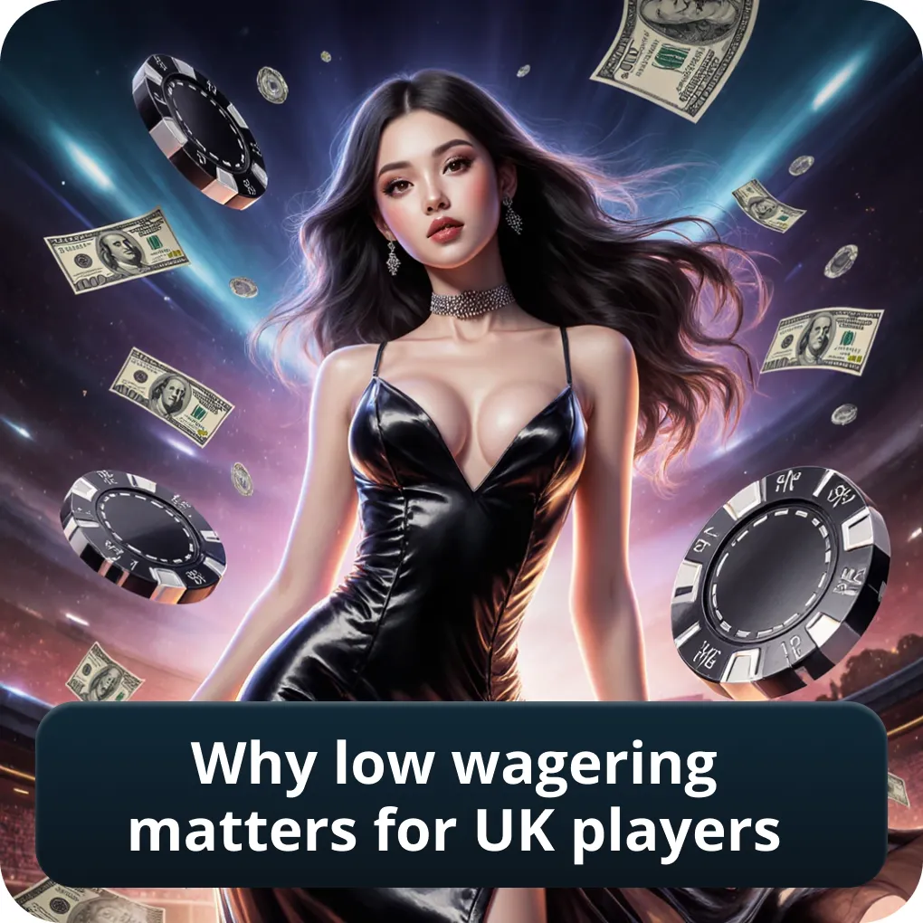 Why a low wagering casino bonus matters for UK players